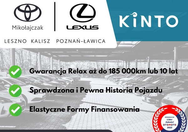 Toyota bZ4X cena 167900 przebieg: 9756, rok produkcji 2022 z Polanica-Zdrój małe 596